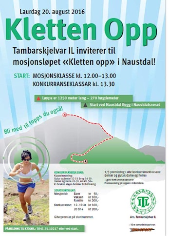 Invitasjon til Kletten Opp